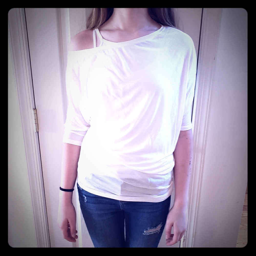 BCBG max azria asymmetrical top